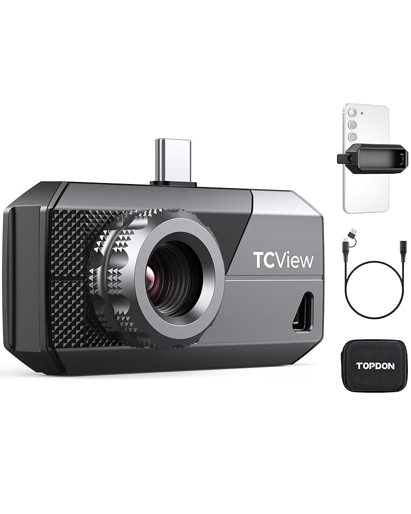 TOPDON TS001 サーモカメラ Amazon.com: TOPDON TS001 256x192 IR Resolution Thermal